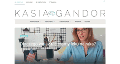Desktop Screenshot of kasiagandor.com